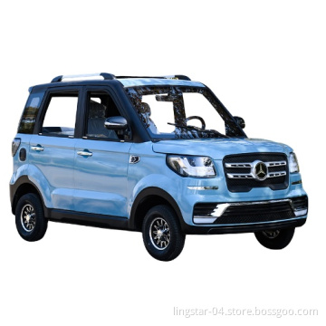 New energy electric four-wheeled vehicle Lady's small household adult electric 4 wheel commuting scooter battery car